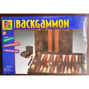 Backgammon Vintage 1999 Pavillion Tournament Backgammon NEW Factory Sealed